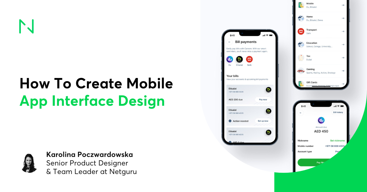 How To Create Mobile App Interface Design [2023 Update]